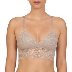 DKNY Dames Modern Lace Racerback Longline bralette beha, champagnetinten, M