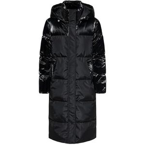 ONLY - ONLBRITT - Gewatteerde Jas - Zwart - Normale Pasvorm