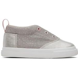 TOMS Fenix Mid, sneakers voor meisjes, Grijze folie Dot microvezel, 25 EU