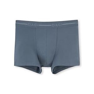 Dagi Dark Grey Knitted Regular Waist Supreme Short Leg Boxer, Dark Grey, 2XL, dark grey, XXL