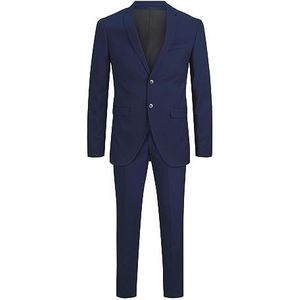 JACK&JONES PLUS Men's JPRFRANCO Suit PS pak, Medieval Blue, 72