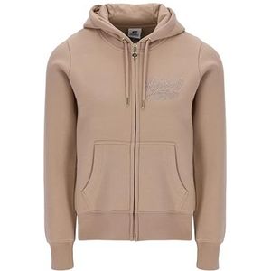 Russell Athletic A31132-N6-521 Rach-Zip Through Hoody Dames Lange Mouw Pullover Pearl Maat XS