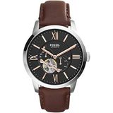 Townsman Automatisch lederen horloge Brown