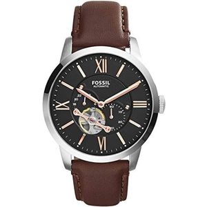 Townsman Automatisch lederen horloge Brown