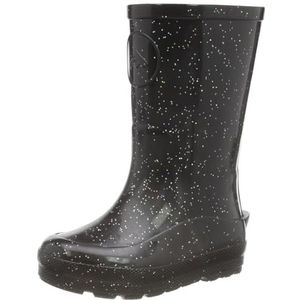 Fitflop Unisex Kids Peuter Wonderwelly Sparkle Fashion Boot, Zwart Glitter