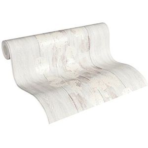 Brigitte Home vliesbehang met bloemen floral 10,05 m x 0,53 m bruin crème metallic Made in Germany 339262 33926-2