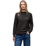 Street One Dames Trui met structuur in Bruin, in size: 34