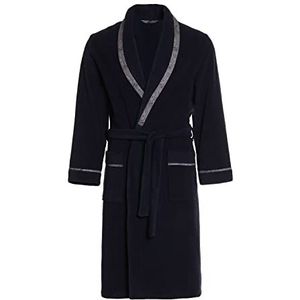Revise RE-400 Badjas voor heren, ochtendjas, elegant, warm, donkerblauw, M