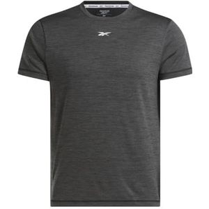 Reebok ID Train Melange Tech Tee, zwart, XS