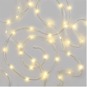 EMOS Led-lichtsnoer, 120 leds, drop-lichtsnoer, 12 m lange kerstlichtketting + 5 m voedingskabel incl. voeding, timer 6/18 uur, voor feestjes, Kerstmis, warmwit, IP44, voor binnen en buiten