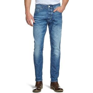 SELECTED HOMME Heren Jeans, blauw (denim), 32W x 34L