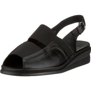 Semler Anja A571-6-040, damessandalen, zwart, (zwart 40), zwart, 42 EU Breed