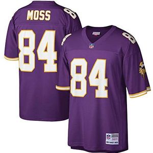 M&N NFL Legacy T-shirt – M. Vikings R. Moss #84 T-shirt, uniseks