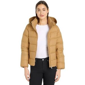 Tommy Hilfiger Dames LW DOWN CASUAL JAS WW0WW43581 Puffer Jacket, Klassiek Khaki, XXS, Kaki (Klassiek Kaki), XXS