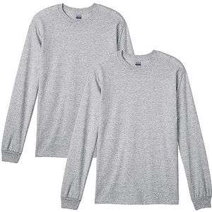 Gildan Overhemd voor heren, Sport Grijs, L