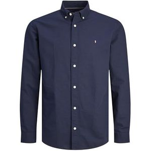JPRBLUSUMMER Shield Shirt L/S, Navy Blazer/Fit: slim fit, S
