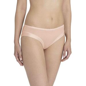 Calida Dames Cate Slip van katoen en elastaan onderbroek in regular cut, roze (Lace Parfait Pink 171), XXS