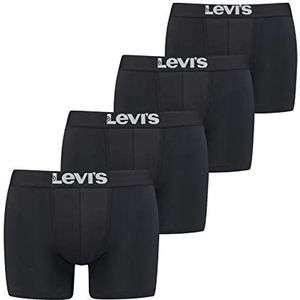 Levi's Solid Basic boxershort voor heren, zwart, L