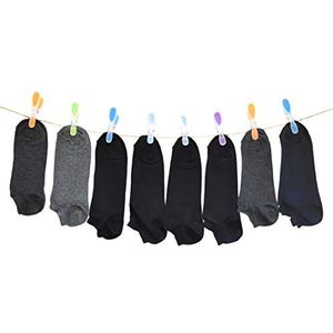 PETTI Artigiani Italiani Unisex Clzu-Fantasmino-uomo-38 24 paar katoenen sokken voor heren en dames, kleuren man, 35-38
