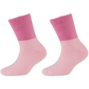 Camano 1106119000 - kinderen warm-up sokken 2 paar, maat 31/34, kleur shocking pink, shocking pink
