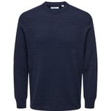 Only & Sons - Onsmalik Reg 12 - Trui - Navy Blazer - Regular Fit