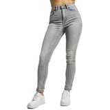 ONLY ONLRAIN-WAUW EX HW Skinny LG ANK GUABOX Jeans, Grey Denim, XS/32