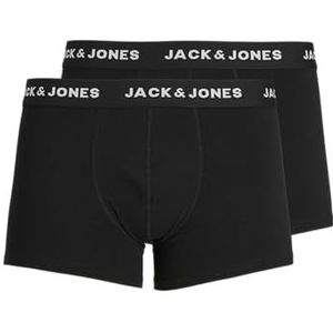 JACK & JONES Heren Jacjon Trunks 2 Pack Noos Jnr (2 stuks), zwart, numeric_152