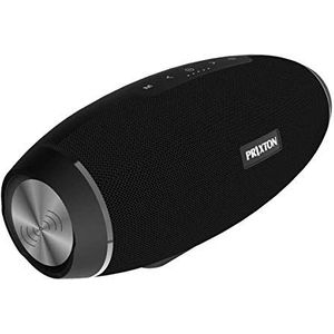 PRIXTON - Bluetooth-luidspreker met USB-slot en geïntegreerde microfoon voor handsfree functie, 31W vermogen, kleur zwart/Zeppelin XL W300