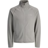 Jack & Jones - JCOCNZ STRUCTURE FULL ZIP SN - Sweatvest - Grijs