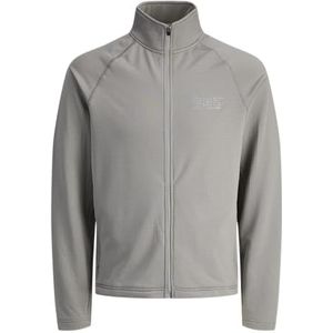 Jack & Jones - JCOCNZ STRUCTURE FULL ZIP SN - Sweatvest - Grijs