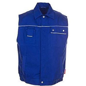 Maat L Heren Planam Canvas 320 Vest Korenbloem Blauw Model 2160