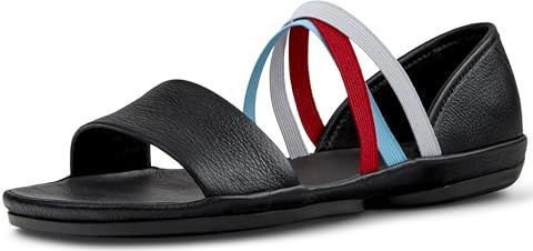 Sandalen - Twins - Effen - Leer - Platte Hak - Wide Fit