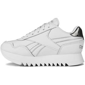 Reebok Royal Classic Jogger 3 Platform Sneaker voor meisjes, Ftwr Wit Ftwr Wit Zilver Met, 33 EU