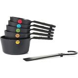 OXO Good Grips 6-delige set met maatbekers - zwart