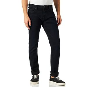 TOM TAILOR Denim Piers Slim Jeans voor heren, 10170 - Blue Black Denim, 31W / 32L