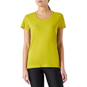 Rock Experience Noboru SS T-shirt voor dames, geel (citroengras), L