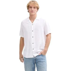 TOM TAILOR Denim heren overhemd, 20000 - wit, XL