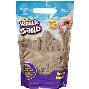 Kinetic Sand - 907 g bruin speelzand om te mengen kneden en maken - Sensorisch speelgoed