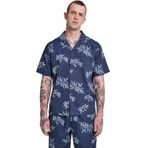 Urban Classics Heren hemd vrijetijdshemd patroon Resort Shirt Hawaiihemd, Mehrfarbig (Subtile Floral 01680), M