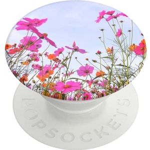 PopSockets: PopGrip - Uittrekbare Greep en Standaard voor Smartphones en Tablets met een Verwisselbare PopTop - Fuschia Bloom