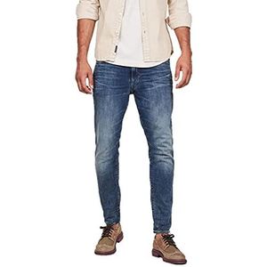 G-STAR RAW D-STAQ 3D Slim Jeans voor heren, Blauw (Medium Aged 8968-71), 36W x 32L