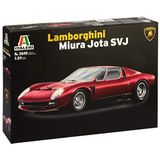 Italeri 3649 Model van kunststof voor het monteren van auto's Lamborghini Miura Jota Svj - modelkit schaal 1:24