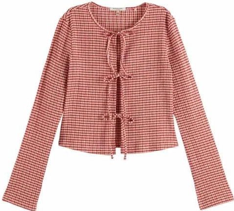 Scotch & Soda - Gingham - Lange Mouwen Shirt - Dames