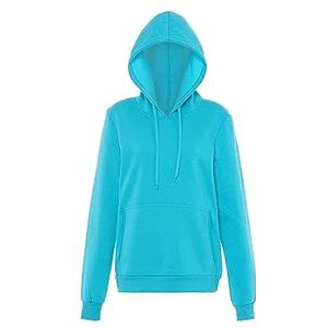 NALLY dames hoodie, turquoise, L
