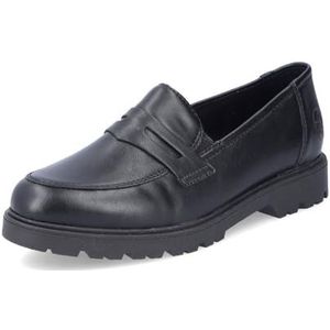 Instapschoenen - Zwart - Kunstleer - Hakhoogte 3 cm