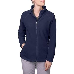 HRM Dames Fleece Jas met Rits, Navy, Maat 2XL I Vrouwen Premium Fleecejack Gemaakt van Micro Polar Fleece I Functionele Jas voor Vrouwen I Werkkleding I Hoogwaardige & Duurzame Dameskleding