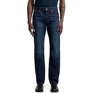 7 For All Mankind Austyn Relaxed Fit Straight Leg Jeans voor heren, Los Angeles Donkerblauw, 48