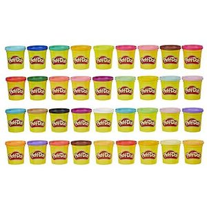 Play-Doh Megaset met 36 potjes boetseerklei van 84 gram