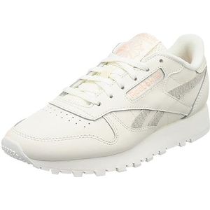 Reebok Klassiek leer dames Wandelschoen, Krijt Krijt mogelijk roze F23 R, 40 EU