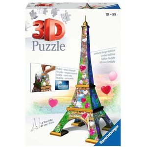3D Puzzel Eiffeltoren Love Edition (216 Stukjes)